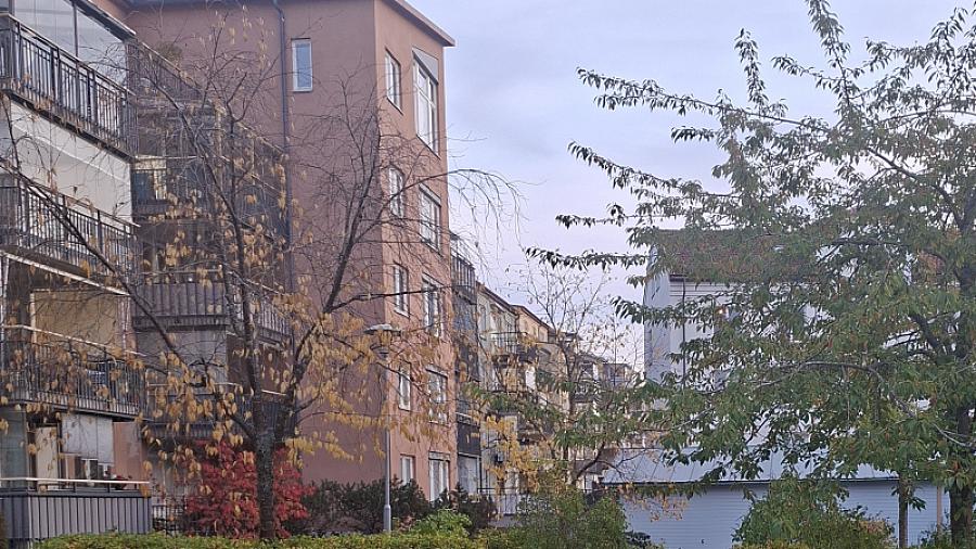 Brf Vilunda gård trädgårdens mötesplats